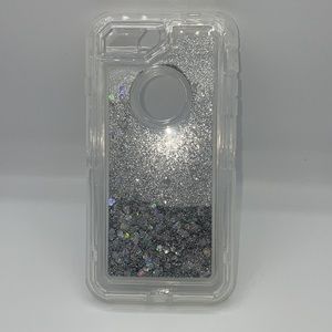 iPhone 7/8 Plus Glittery Rugged Case